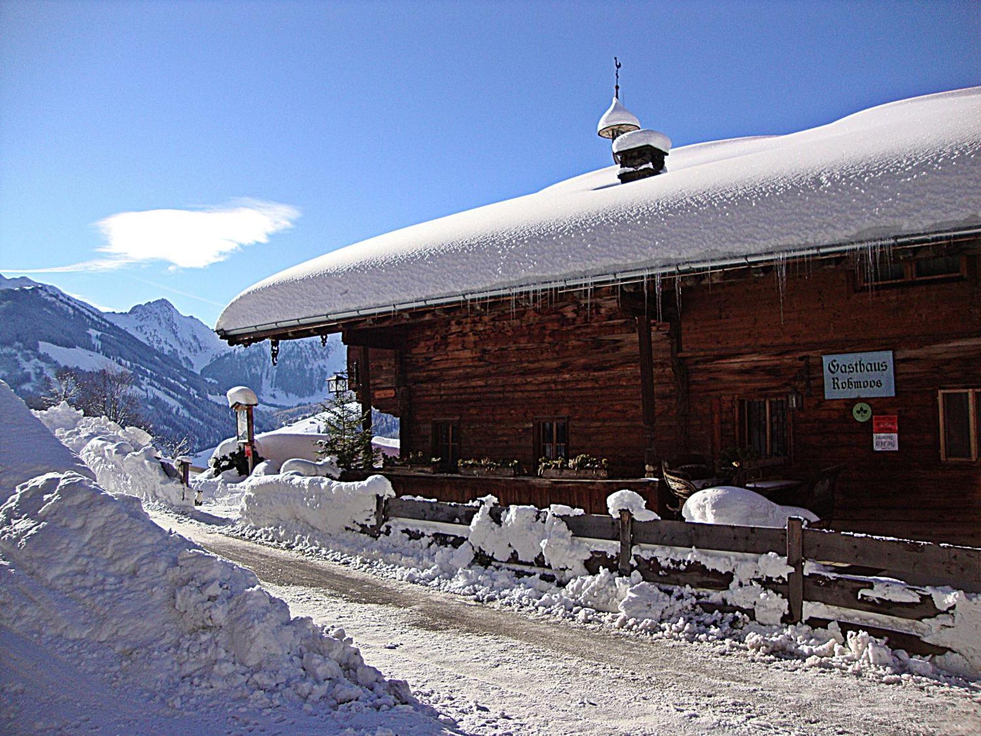 Alpengasthof Rossmoos อัลพ์บาค ภายนอก รูปภาพ